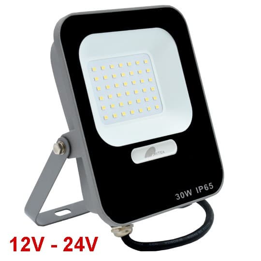 Reflektor LED 12-24V M455030 30W SMD Crni Prenosivi
