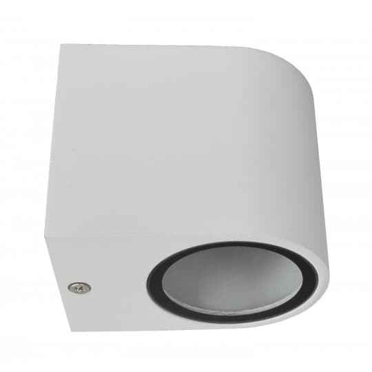Lampa Zidna bastenska M952011 1xGU10 BIJELA IP44 Dim: 80x91x68mm Mitea