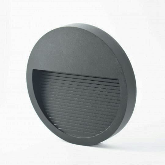 Lampa-spoljna nadgradna IP65 M953015 siva krug 6W 4000K LED