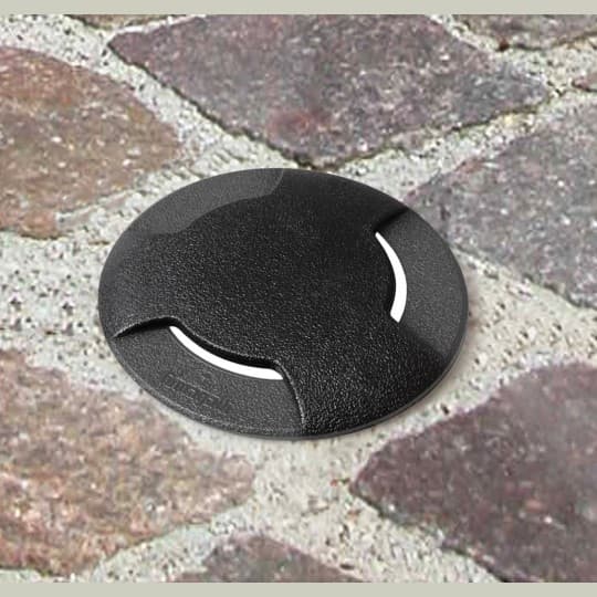 Lampa crna spoljna ugradna okrugla IP67 1xG9 LED S CECI 90 3L 3,5W 4000K Fumagalli
