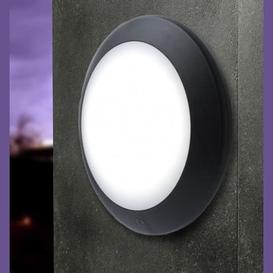 Lampa zidna/plafonska BERTA 275mm 1XE27 crna