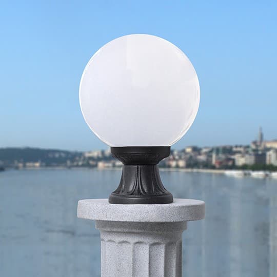Lampa Stubna spoljna MIKROLOT/G250 crna IP55 1xE27 G25.110.000.E27 Fumagalli