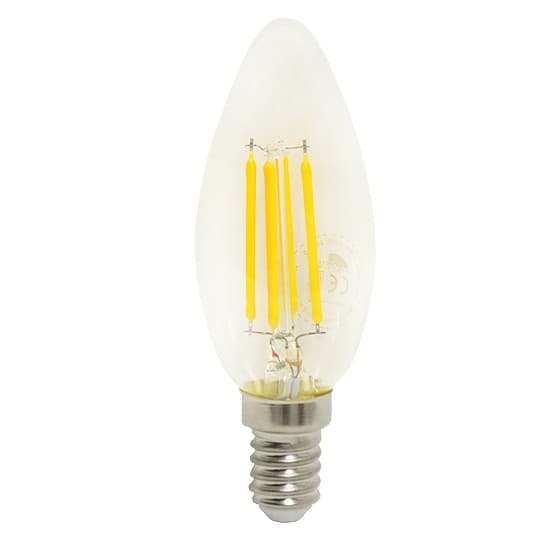 Sijalica LED Filament A E14 B35 4W 2700K 220V Mitea Lighting