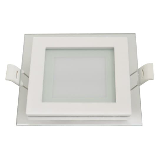 Panel LED stakleni ugradni kocka 6W 6500K