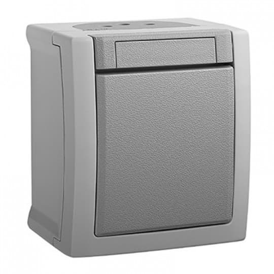 Prekidač obični OG sivi 10A 250V IP54 WPTC4001-2GR EU2 PACIFIC Panasonic