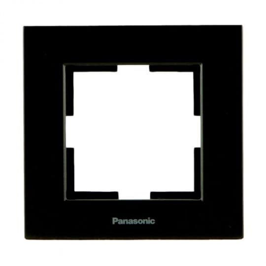 Okvir jednostruki Panasonic crni WKTF0801-2BL EU4, Karre Plus