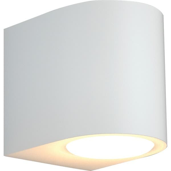 Lampa vanjska LED 1xGu10 BIJELA IP54