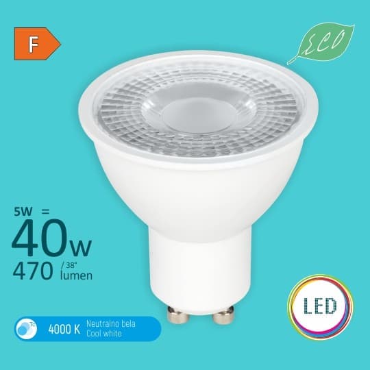 Sijalica LED GU10 M1 5W 4000K 170-250V Mitea