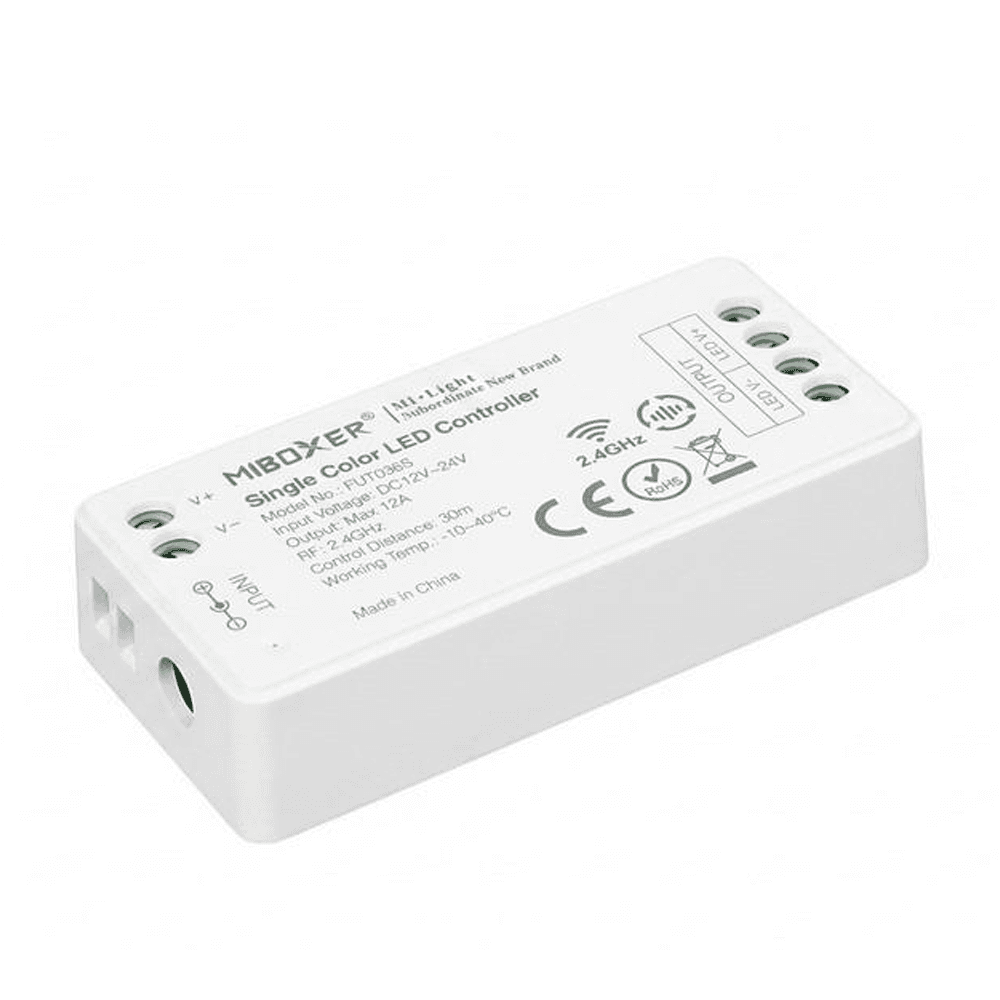 Prijemnik kontroler za LED trake FUT036 4 zone 10A/po kanalu 12-24V