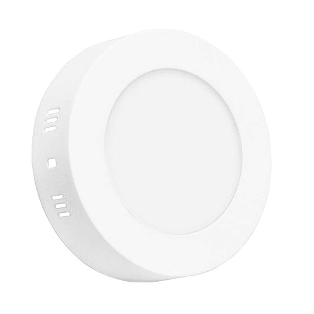 Panel LED nadgradni okrugli 6W 6400K