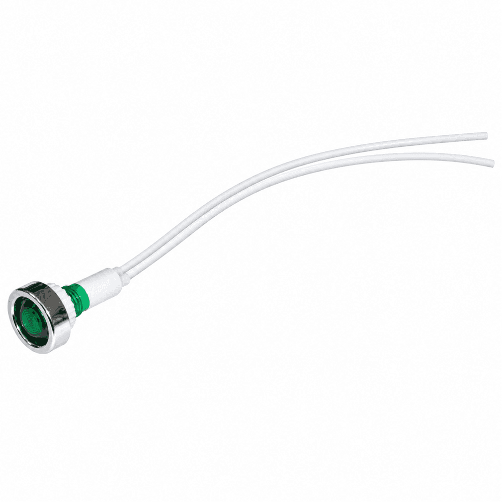 Lampica signalna LED YL244-01 ZELENA sa krajem fi10mm