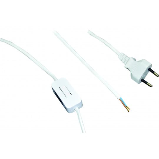 Prikljuičnica prenosna PM-3X-PR sa kablom i prekidačem bela 2.5A 250V 575W 2m