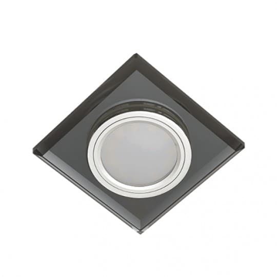 Spot ugradni M206072 ugradna crna Staklo- KOCKA dim.za otvor fi65mm