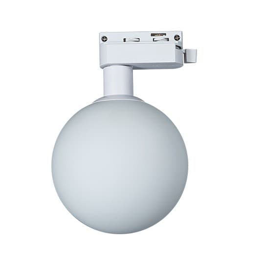 Šinska lampa kugla M205011-W bijela+bijelo staklo G9 LED 3W 4000K